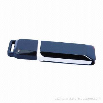 Plastic USB Drive with 128M-64GB Capacity,Logo Design,Supports Microsoft's Windows XP/Linux 2.4.x OS